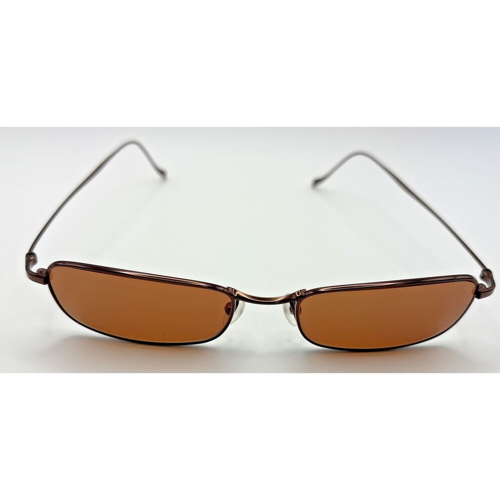 Vintage Serengeti 6772 Titanium Sunglasses Brown Frame Japan